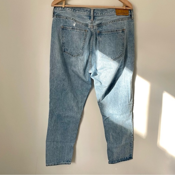 Denim Forum Light Blue Boyfriend Jeans - Picture 5 of 12
